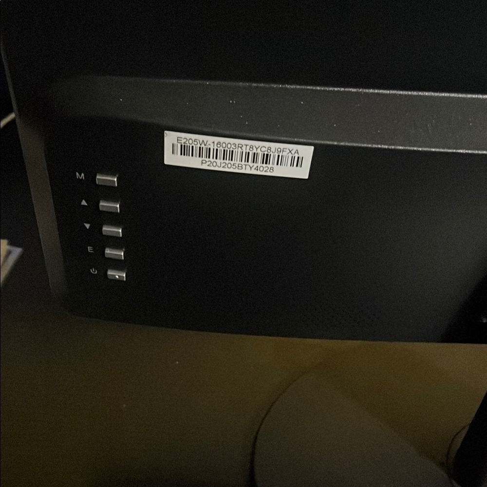 Black Computer Monitor - Picture 4 of 4